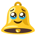 bell + face holding back tears