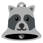 bell + raccoon