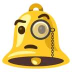 bell + face with monocle