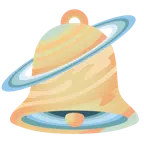 bell + ringed planet