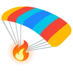 fuoco + paracadute