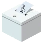 urna elettorale con scheda + oca