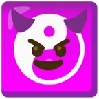 faccina con sorriso e corna + Yin e Yang