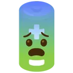 faccina impaurita + batteria