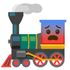 faccina impaurita + locomotiva
