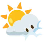 testa tra le nuvole + sole coperto