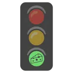 ไฟจราจรแนวตั้ง + เนยแข็ง
