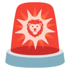 polis lambası + aslan
