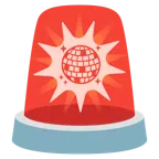 polis lambası + aynalı küre