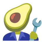 martello e chiave inglese + avocado