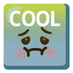 faccina nauseata + pulsante COOL