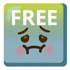 faccina nauseata + pulsante FREE