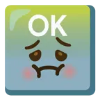 faccina nauseata + pulsante OK