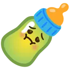 faccina nauseata + biberon