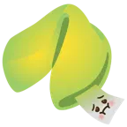 faccina nauseata + biscotto della fortuna