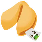 faccina che vomita + biscotto della fortuna