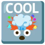 testa che esplode + pulsante COOL