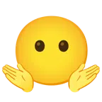 persona che scrolla le spalle + faccina senza bocca