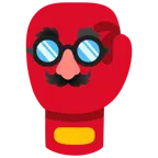 Boxhandschuh + verkleidet