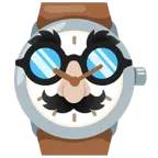 faccina travestita + orologio
