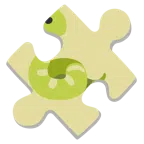 Puzzleteil + Schlange