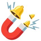 Magnet + Glocke