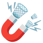 Magnet + Papierkorb