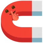 calamita + faccina che zittisce