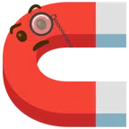 calamita + faccina con monocolo