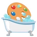 sapone + tavolozza