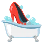 sapone + scarpa con il tacco