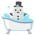 Seife + Schneemann ohne Schneeflocken
