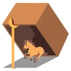 mouse trap + horse
