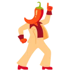 Discokugel + Peperoni
