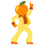 Discokugel + Mandarine