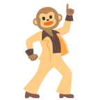 Discokugel + Affengesicht