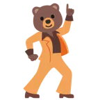 Discokugel + Bär