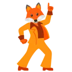 Discokugel + Fuchs