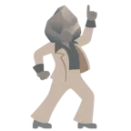 Discokugel + Felsen