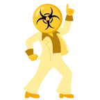 Discokugel + Biogefährdung