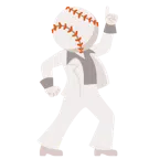 Discokugel + Baseball