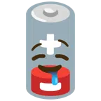 schwache Batterie + sabberndes Gesicht