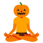 loto + zucca di Halloween