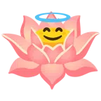 loto + faccina con sorriso e aureola