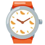 Armbanduhr + Hotdog