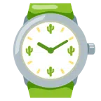Armbanduhr + Kaktus