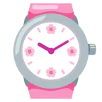 orologio + fiore di ciliegio