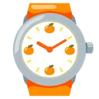 Armbanduhr + Mandarine