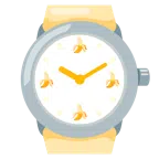 Armbanduhr + Banane