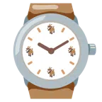 Armbanduhr + Ziege